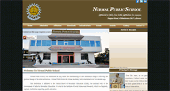 Desktop Screenshot of nirmalschool.com
